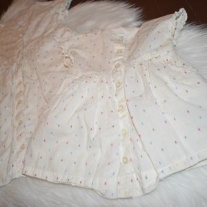 Little girls Gap Baby dotted dress